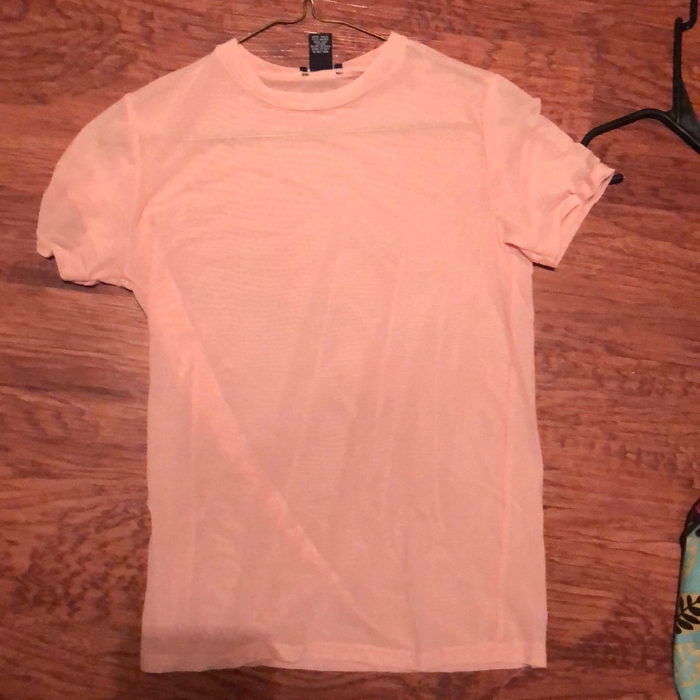 Sheer shirt
